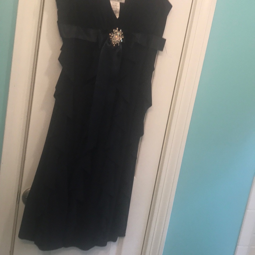 Betsy & Adam Navy Blue “LBD” cocktail dress